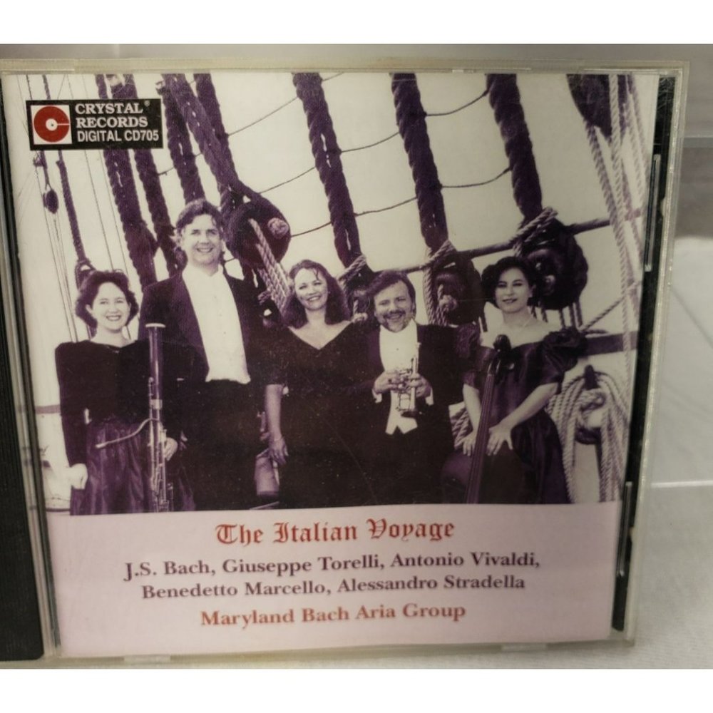 The Italian Voyage Maryland‎ Bach Aria Group CD